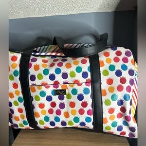 Betsey Johnson Polka Dot Weekender Travel Bag - Multicolor